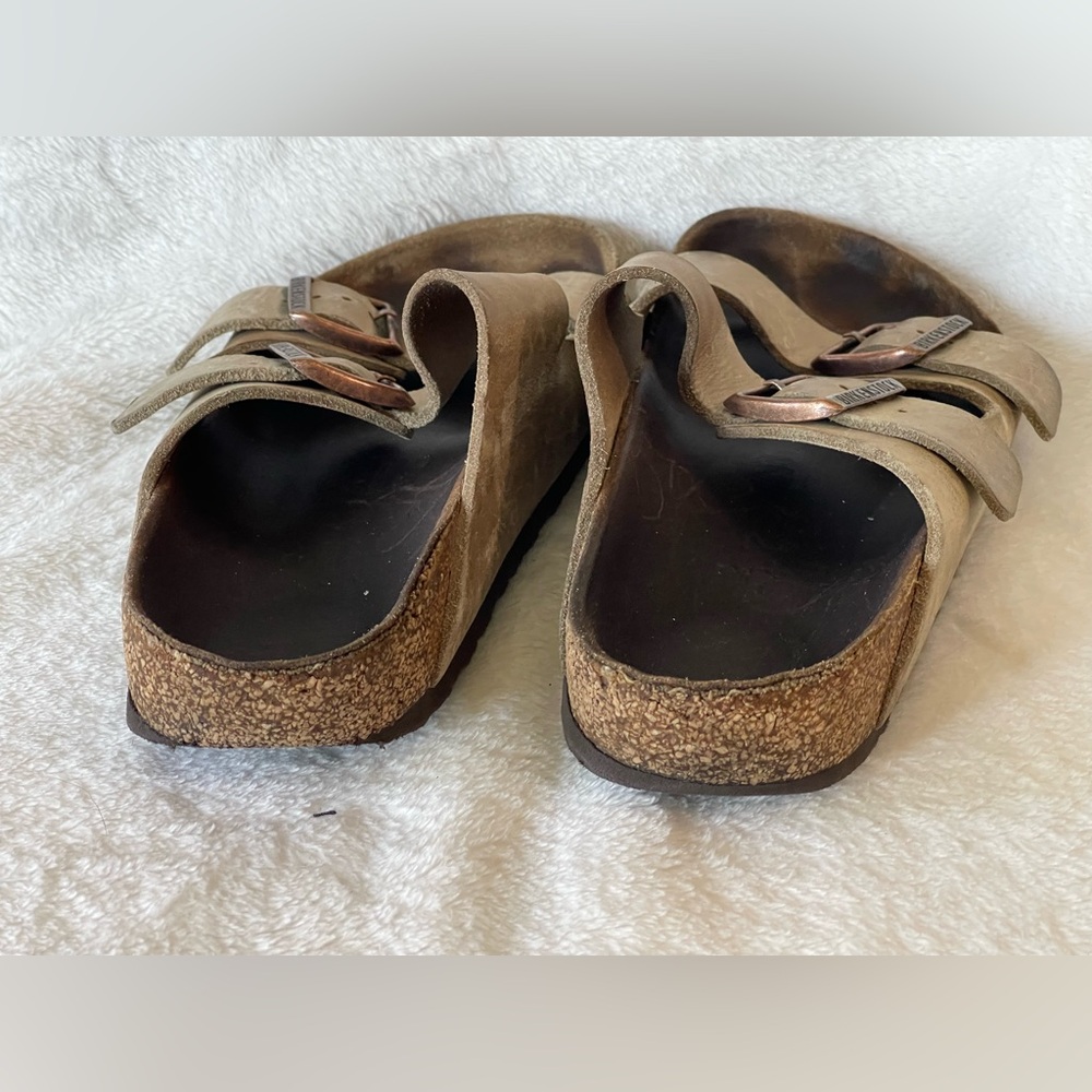 Birkenstock, Arizona sandals size 39 tan - Picture 5 of 5